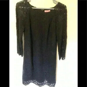 Lilly Pulitzer long sleeve lace cocktail dress